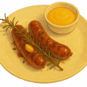 Andouillettes grillées au four
