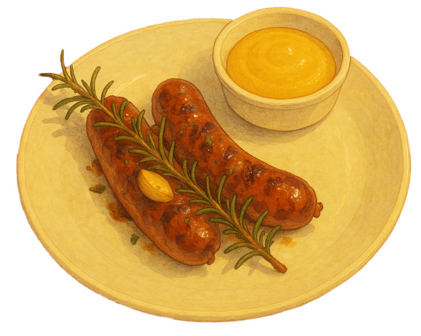 Andouillettes grillées au four