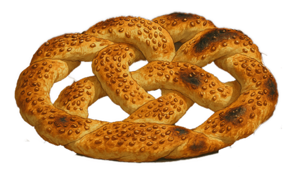 Pain pizza sésame