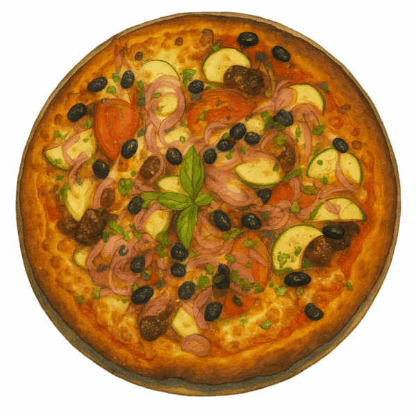 Pizza végétarienne - Lapizzeria - Tahiti